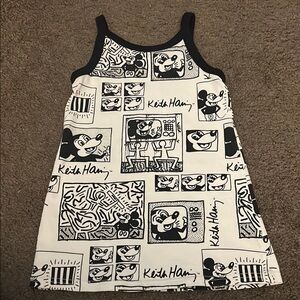Kids Graphic Tank Top - Black and White